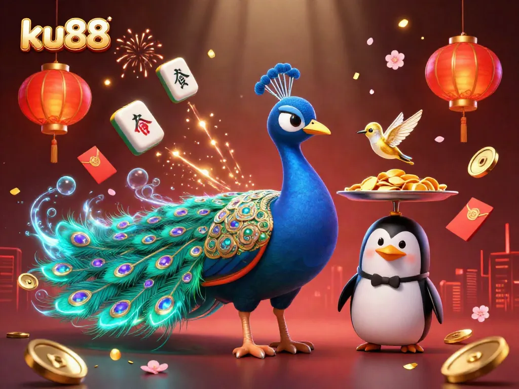 Experience exciting gameplay at ku88 while enjoying vibrant characters and casino-themed elements.